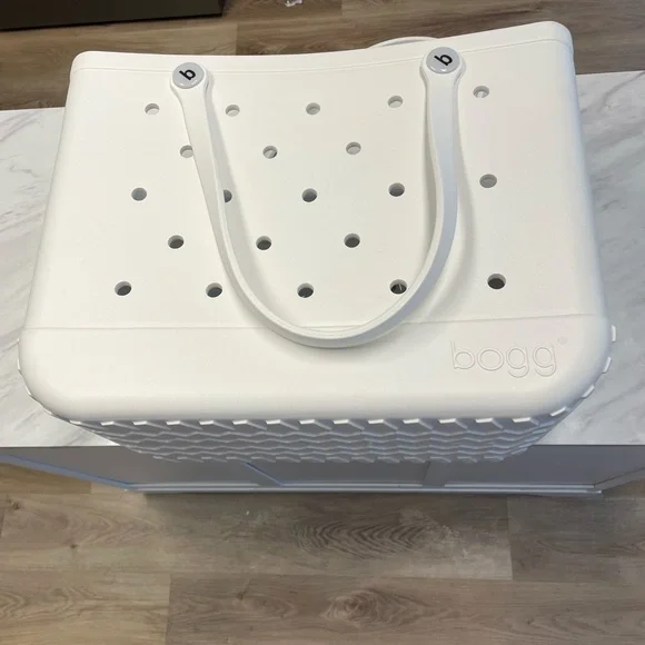 Bogg White Tote Bag - Picture 2 of 5